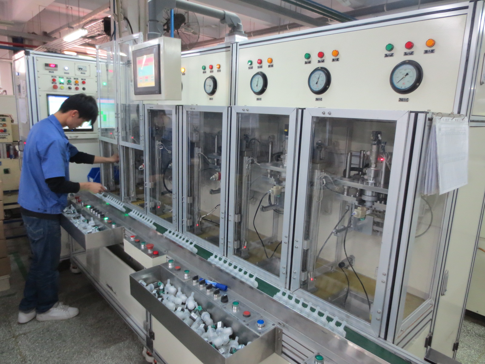 洗衣机水阀测试机